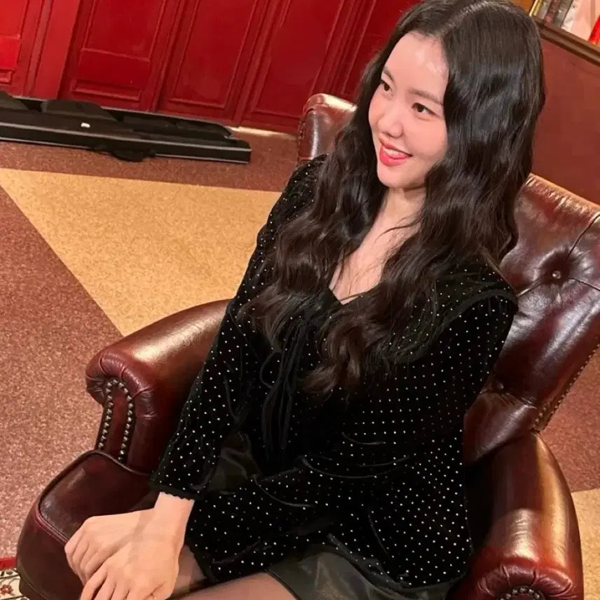 [BUNJANG] Via Plane Velvet Jacket / 비아플레인 벨벳 자켓