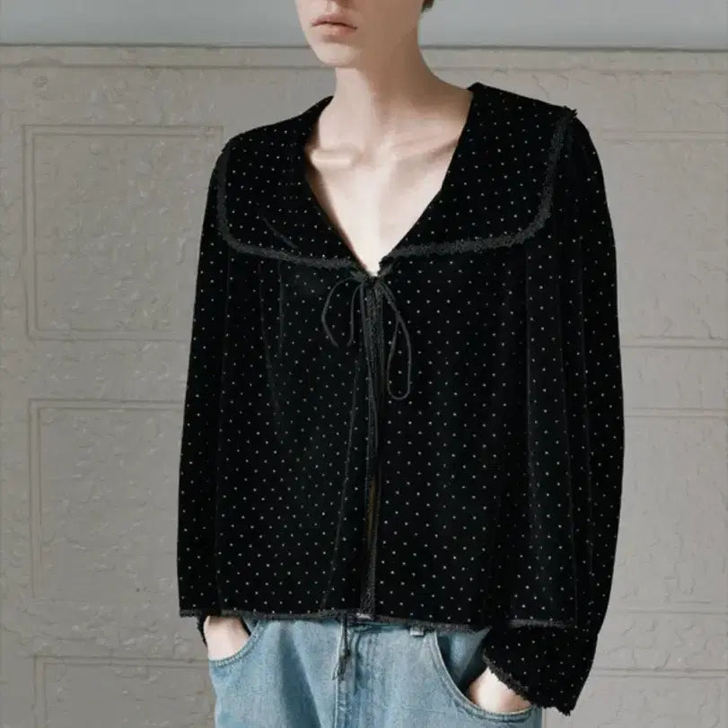 [BUNJANG] Via Plane Velvet Jacket / 비아플레인 벨벳 자켓