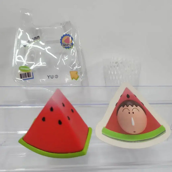 [BUNJANG] Crayon Shin-chan Fruit Character Figure Set (7 Types) / 짱구 과일 캐릭터 피규어 7종(맹구수박포함)