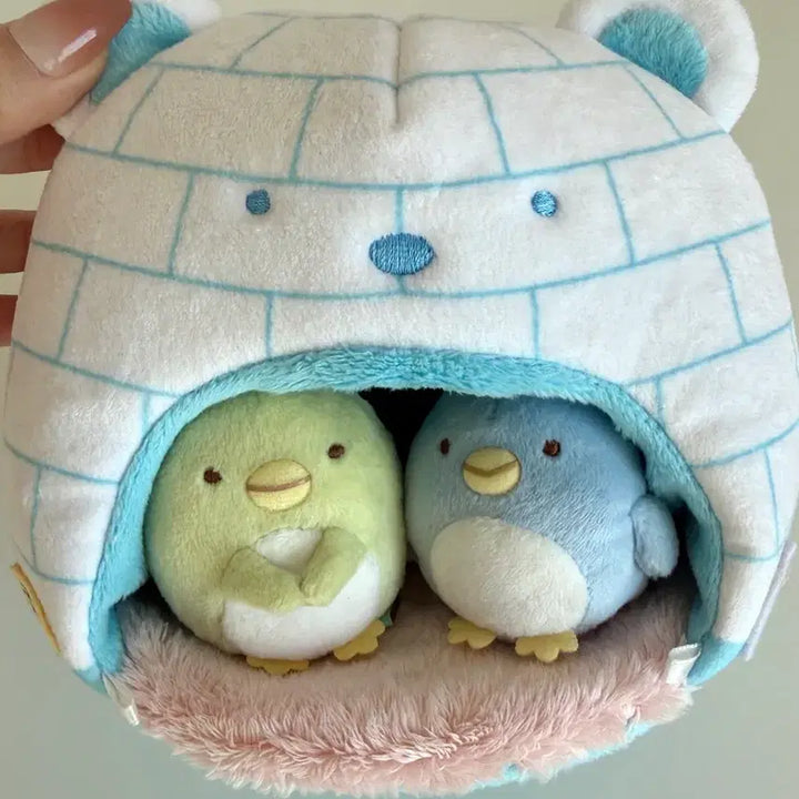 [BUNJANG] Sumikkogurashi Igloo House Plush Doll / 스밋코구라시 이글루 하우스 스밋코 집 인형