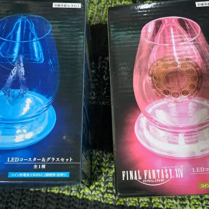 [BUNJANG] Taito Final Fantasy XIV Hydaelyn &amp; The Twelve LED Glass / 파이널판타지14 파판14 타이토 하이델린&amp;열두신LED글라스 유리잔