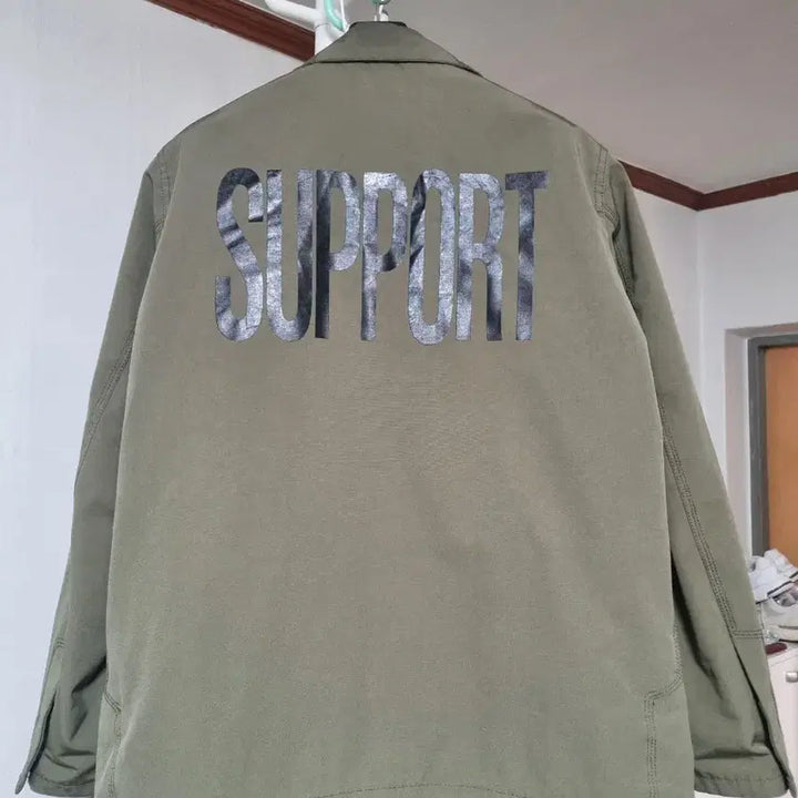 [BUNJANG] BUCKAROO Khaki Field Jacket (Size 105) / (새옷 수준)BUCKAROO 카키색 야상 점퍼 105사이즈