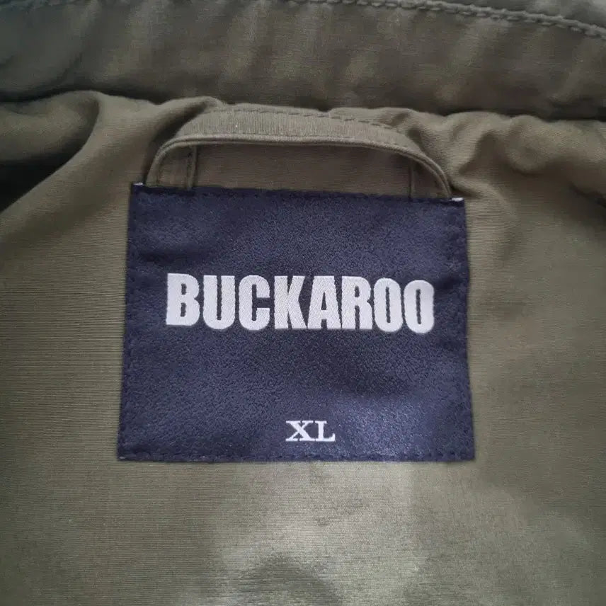 [BUNJANG] BUCKAROO Khaki Field Jacket (Size 105) / (새옷 수준)BUCKAROO 카키색 야상 점퍼 105사이즈