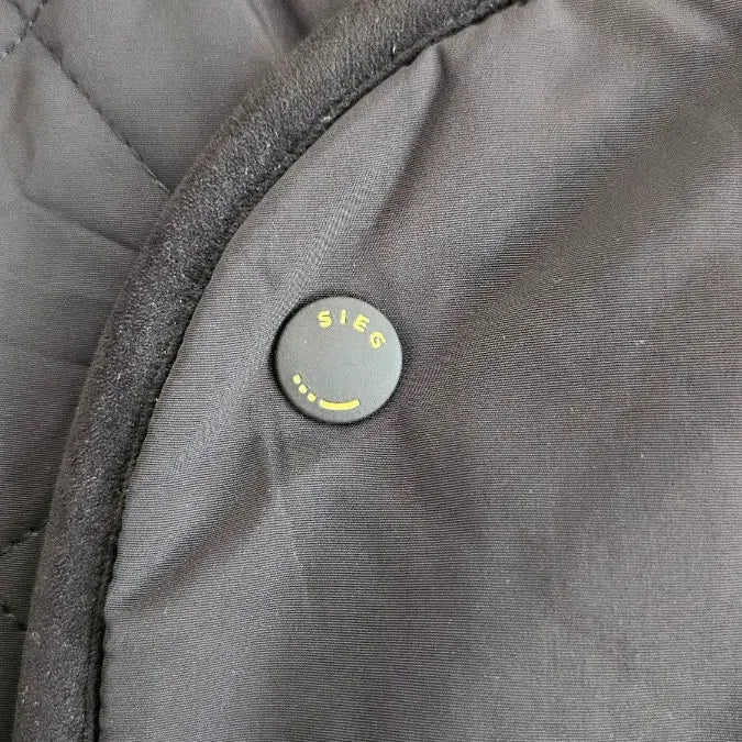 [BUNJANG] SIEG Diamond Quilted Jacket (Black) / 지이크(SIEG) 정품 다이아몬드 퀼팅 자켓 (95사이즈/블랙)