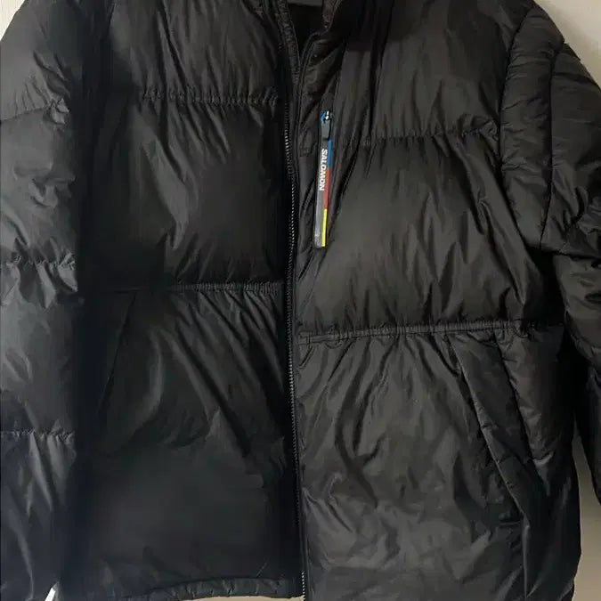 [BUNJANG] Salomon Contour Black Down Jacket / 살로몬 컨투어 블랙 다운 자켓