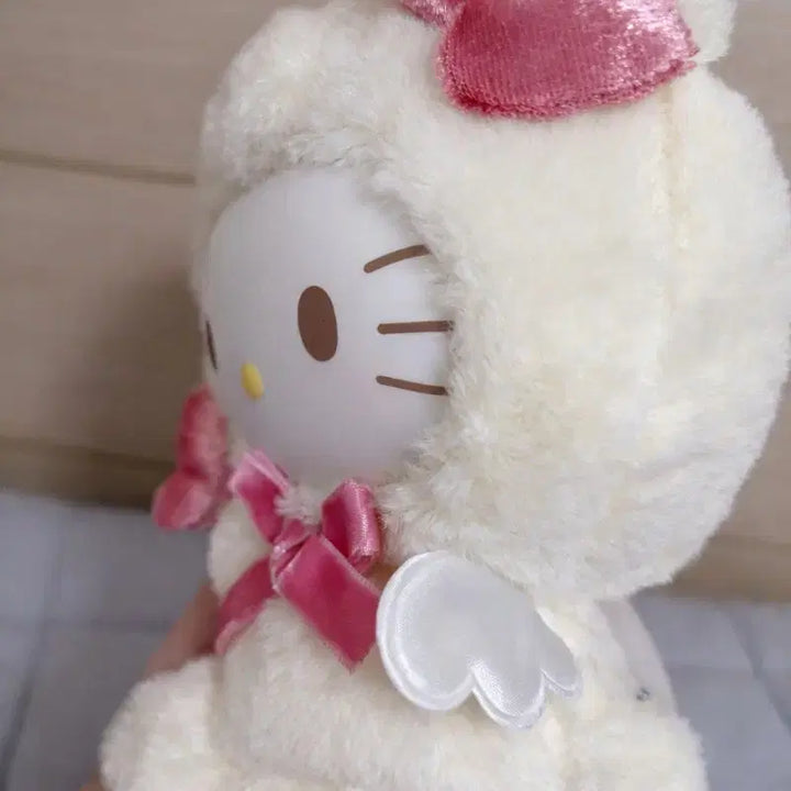 [BUNJANG] Sanrio Hello Kitty Angel Bear Keychain / [미사용/산리오정품] 헬로키티 키링 사랑의 곰돌이 천사 버전