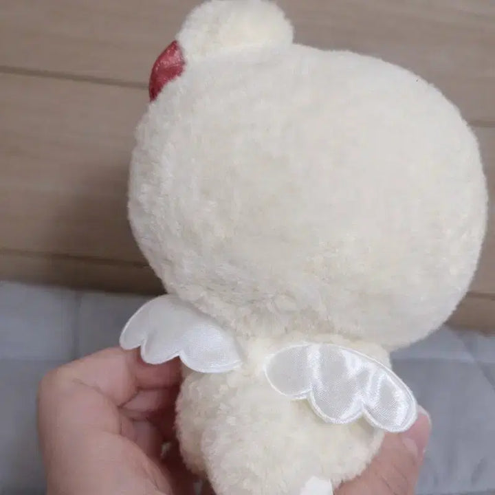 [BUNJANG] Sanrio Hello Kitty Angel Bear Keychain / [미사용/산리오정품] 헬로키티 키링 사랑의 곰돌이 천사 버전