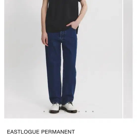 [BUNJANG] Eastlogue Permanent 247 5P Standard Denim Dark Indigo L (34) / [새상품] 이스트로그 퍼머넌트 247 5P 스탠다드 데님 L (34)