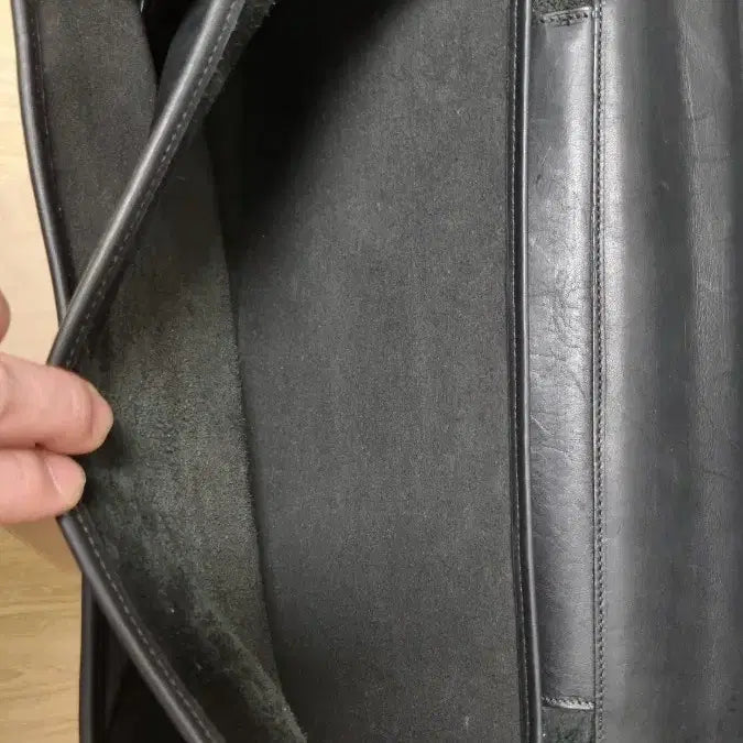 [BUNJANG] Leather Briefcase / 가죽 브리프케이스