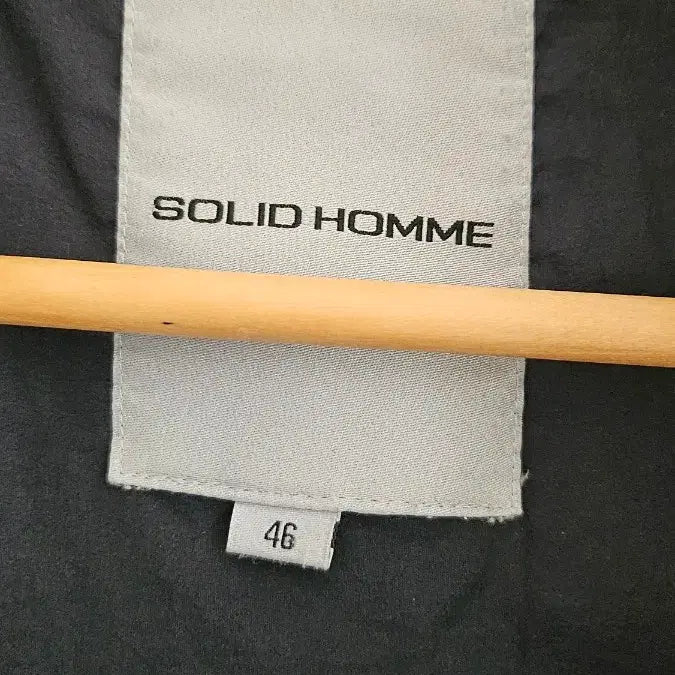 [BUNJANG] SOLID HOMME Goose Down High Neck Vest / (정품) 솔리드 옴므 하이넥 구스다운 패딩 조끼 (46/95)