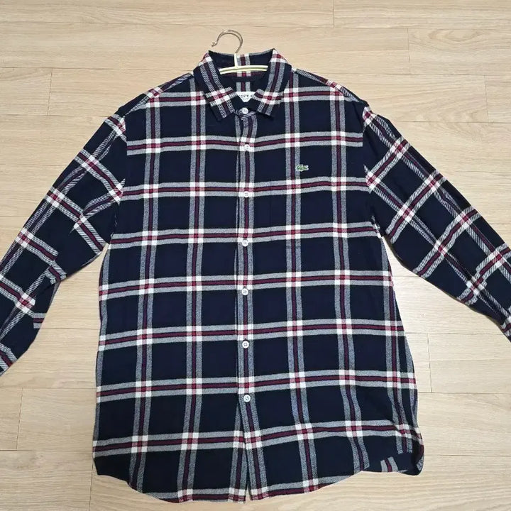 [BUNJANG] 라코스테 플란넬 레귤러핏 셔츠 / 라코스테 플란넬 레귤러핏 셔츠
