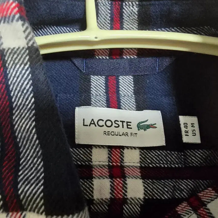 [BUNJANG] 라코스테 플란넬 레귤러핏 셔츠 / 라코스테 플란넬 레귤러핏 셔츠