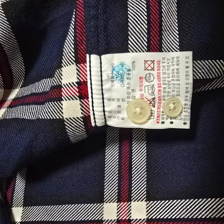 [BUNJANG] 라코스테 플란넬 레귤러핏 셔츠 / 라코스테 플란넬 레귤러핏 셔츠