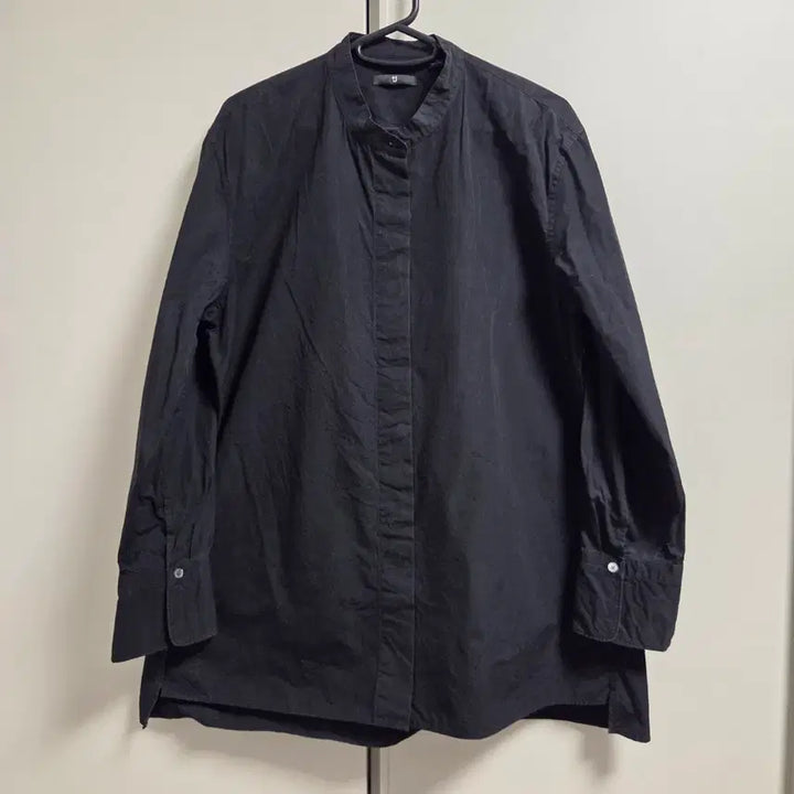 [BUNJANG] Uniqlo x Jil Sander Black Cotton Shirt L / Uniqlo x Jil Sander 질샌더 셔츠 L(100)