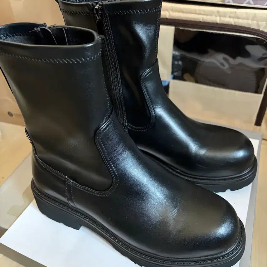 [BUNJANG] Shoopen Platform Socks Boots 240 / 슈펜 플랫폼 삭스부츠 240