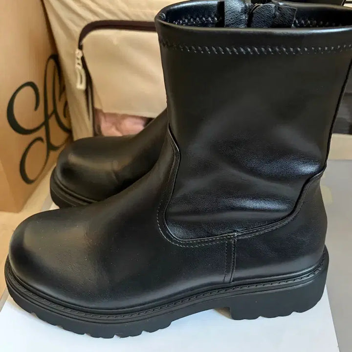 [BUNJANG] Shoopen Platform Socks Boots 240 / 슈펜 플랫폼 삭스부츠 240