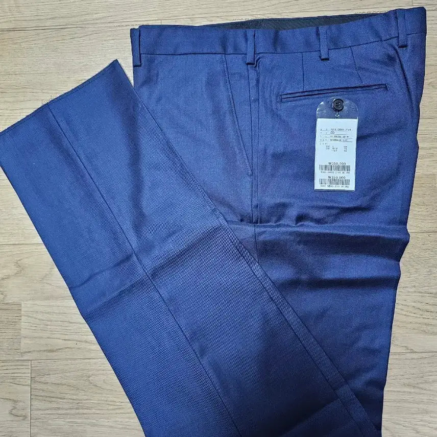 [BUNJANG] Men's Navy Wool Trousers / 남성 정장 바지 순모 네이비 92. 춘추복 새상품