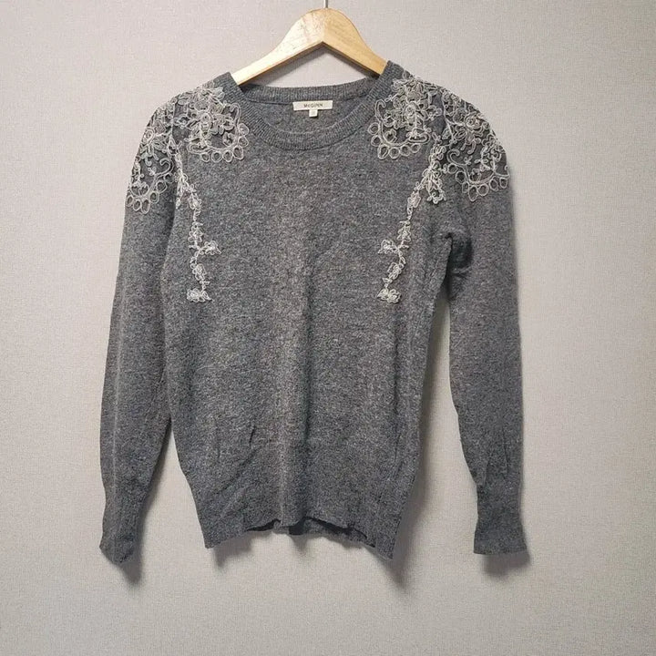 [BUNJANG] MCGINN Angora Pattern Knit (3052) / [Free] 매긴 MCGINN 앙고라 패턴 니트 (3052)