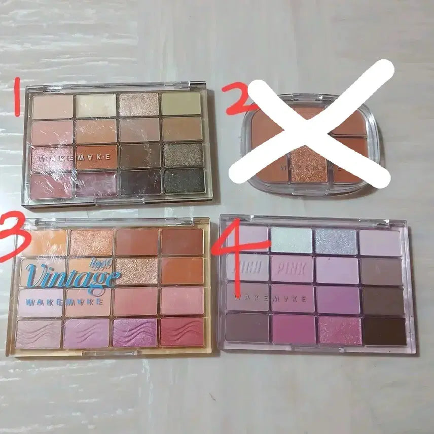 [BUNJANG] WAKE MAKE Eyeshadow Palette / 섀도우 판매