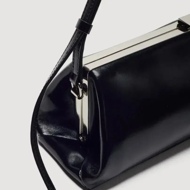 [BUNJANG] Fleur Sage Mini Frame Bag Black / 플로르 세이지 미니 프레임 백 블랙