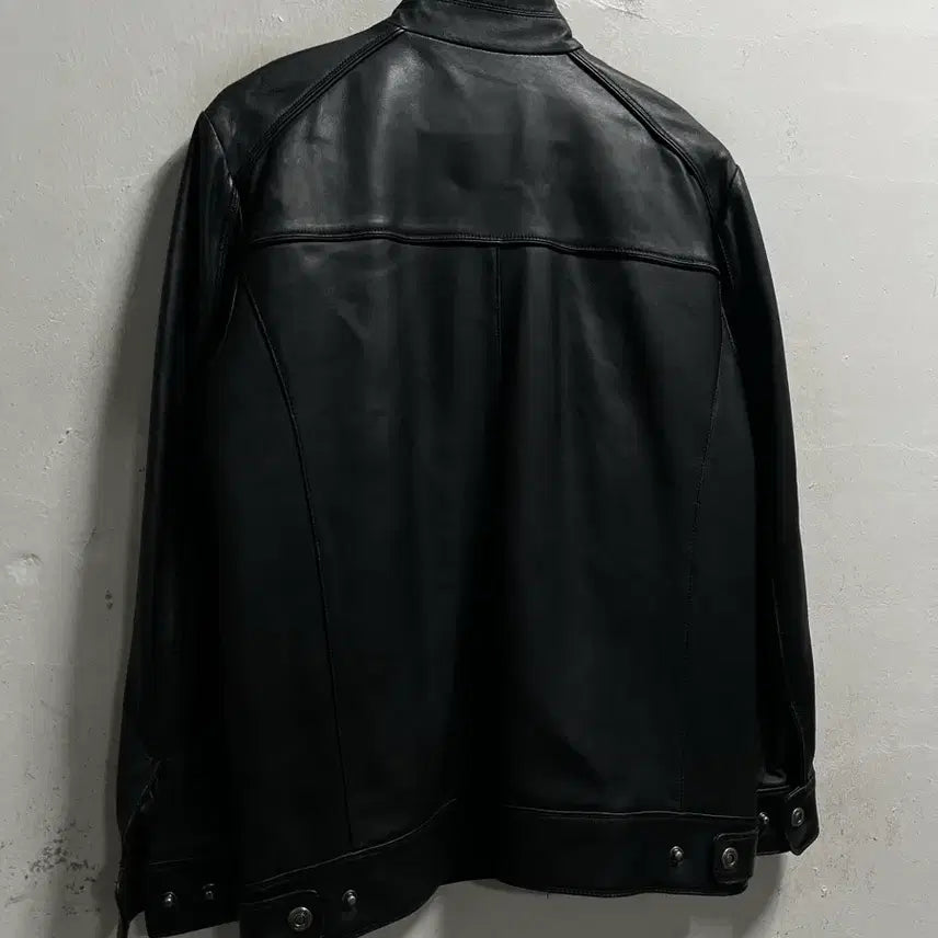[BUNJANG] May&pole Old School Leather Jacket / 100 May&pole 올드스쿨 레더 양가죽 자켓 정품