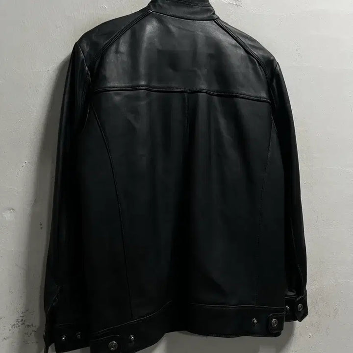 [BUNJANG] May&pole Old School Leather Jacket / 100 May&pole 올드스쿨 레더 양가죽 자켓 정품