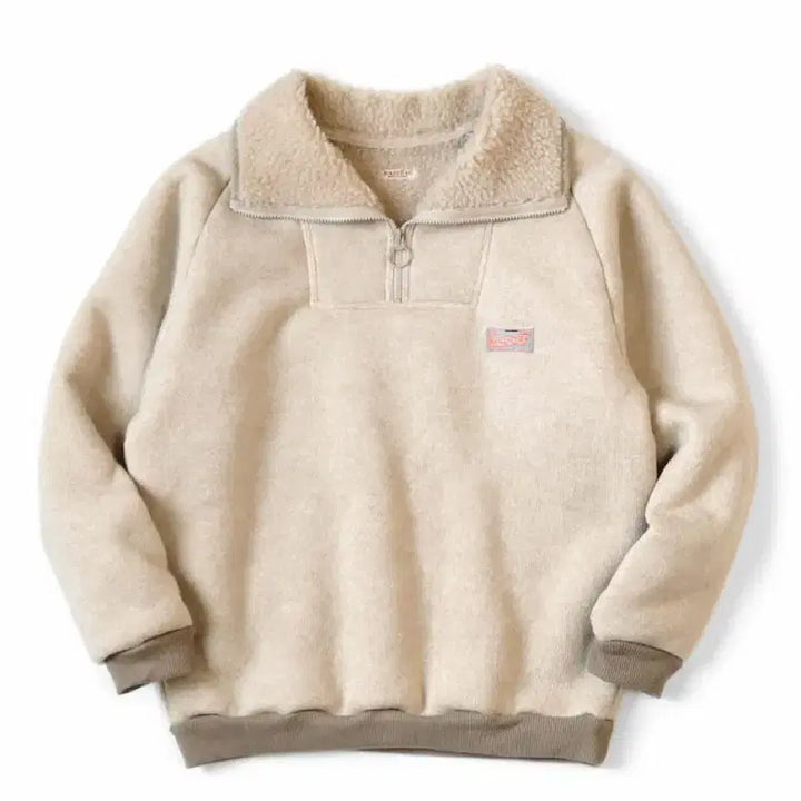 [BUNJANG] Capital Bore Fleece Zip Alpen Pullover / [5] 캐피탈 보어 플리스집 알펜 풀오버