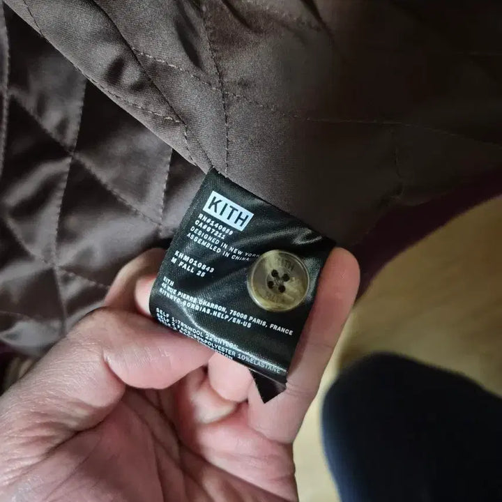 [BUNJANG] Kith Varsity Jacket / Kith 키스 버건디 바시티 자켓