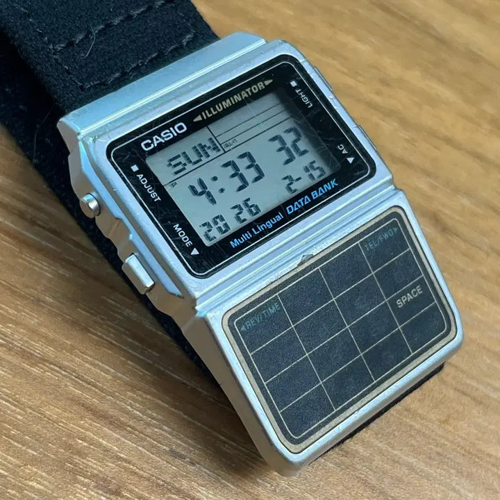 [BUNJANG] Casio DBC-611 Retro Data Bank Watch / (전투용) 카시오 레트로 데이터 뱅크 DBC-611