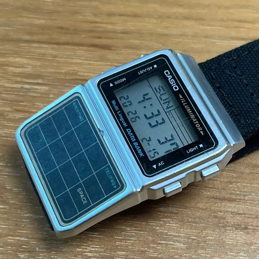 [BUNJANG] Casio DBC-611 Retro Data Bank Watch / (전투용) 카시오 레트로 데이터 뱅크 DBC-611