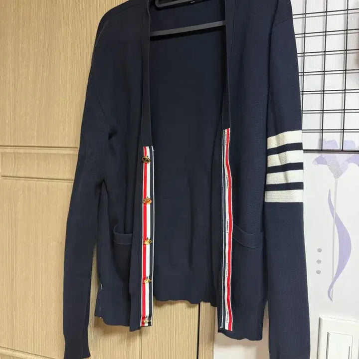[BUNJANG] Thom Browne Milano Stitch Gold Button Cardigan Size 2 / 톰브라운 밀라노스티치 금장 가디건 2사이즈