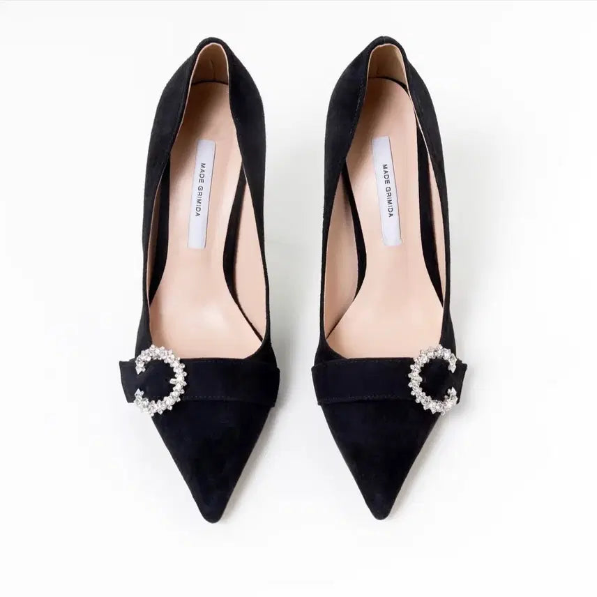 [BUNJANG] Grimida Crystal Pumps Heel 235 / [새상품] 그리미다 크리스탈 펌프스힐 235