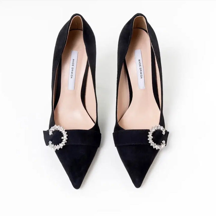 [BUNJANG] Grimida Crystal Pumps Heel 235 / [새상품] 그리미다 크리스탈 펌프스힐 235