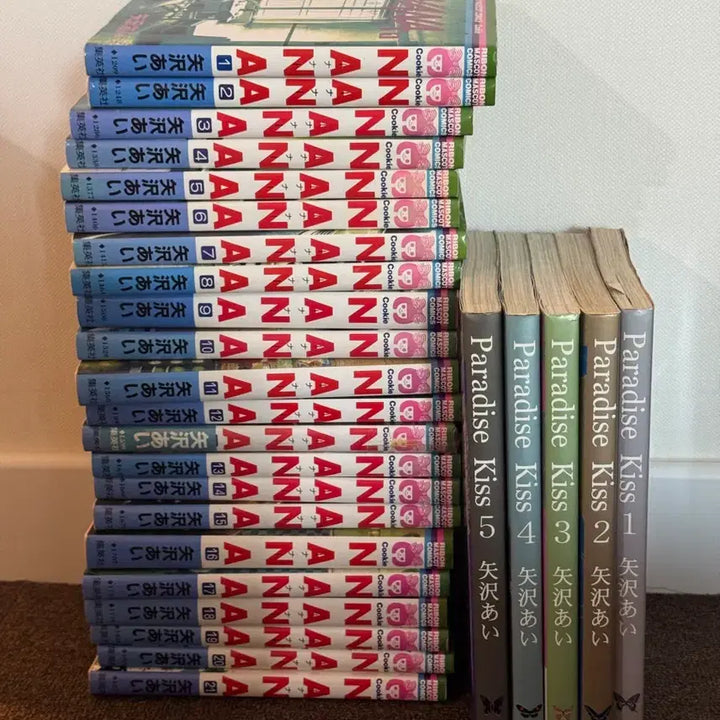 [BUNJANG] Nana Paradise Kiss Manga Set / 나나 + 파라다이스키스 일어판 전권
