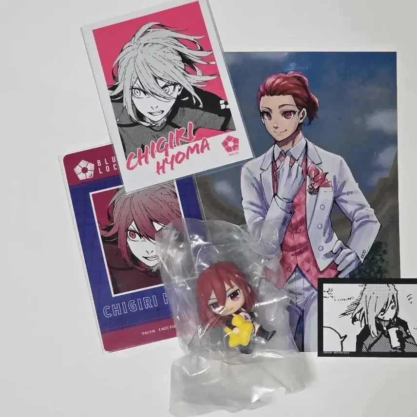 [BUNJANG] Blue Lock Chigiri Hyoma Wedding Bundle Set Goods / 블루록 치기리 효마 특전 파샤 스티커 피규어 웨딩 엽서 굿즈 일괄