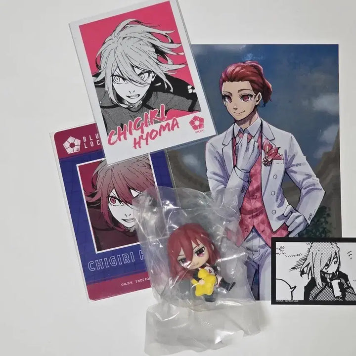 [BUNJANG] Blue Lock Chigiri Hyoma Wedding Bundle Set Goods / 블루록 치기리 효마 특전 파샤 스티커 피규어 웨딩 엽서 굿즈 일괄