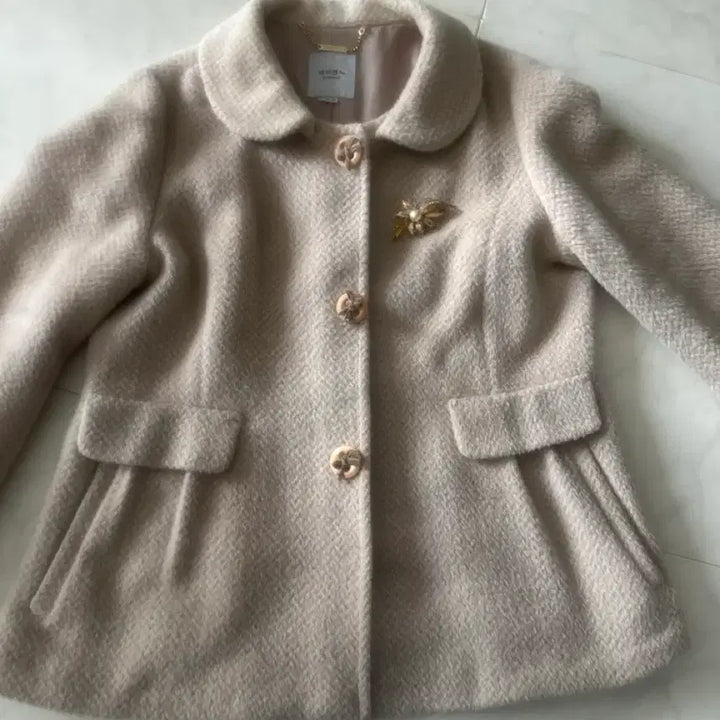 [BUNJANG] Alpaca Wool Blend Coat - Size 66 / 알파카 반코트 66사이즈