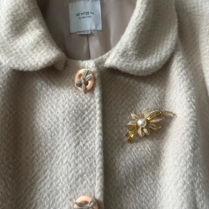[BUNJANG] Alpaca Wool Blend Coat - Size 66 / 알파카 반코트 66사이즈