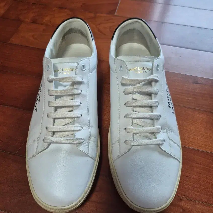 [BUNJANG] Saint Laurent Classic Sneakers (Size 44) / 생로랑 코트 클래식 스니커즈 44사이즈