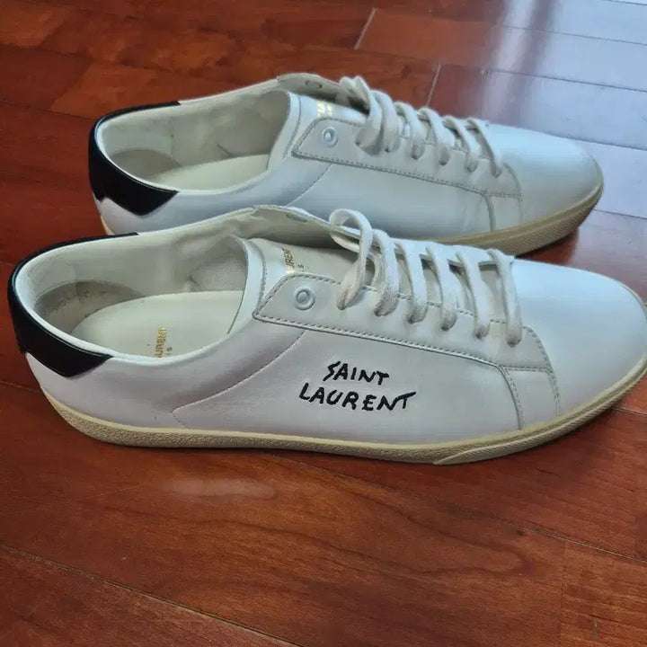 [BUNJANG] Saint Laurent Classic Sneakers (Size 44) / 생로랑 코트 클래식 스니커즈 44사이즈
