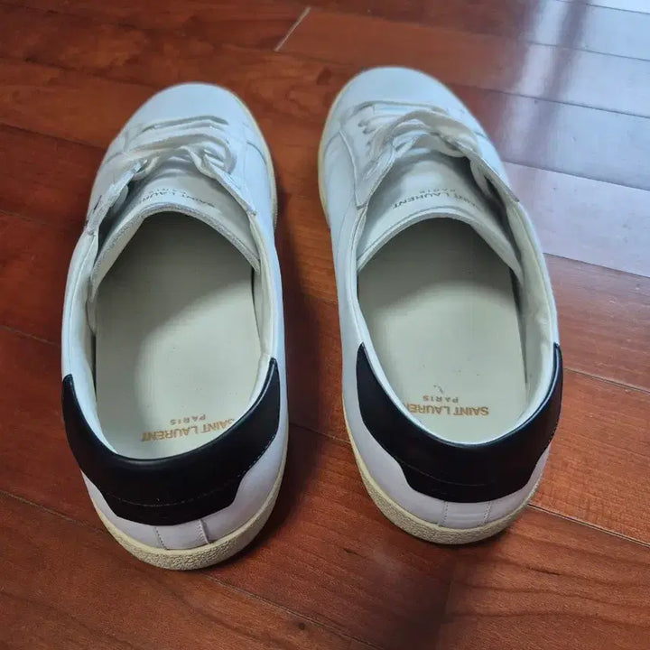 [BUNJANG] Saint Laurent Classic Sneakers (Size 44) / 생로랑 코트 클래식 스니커즈 44사이즈