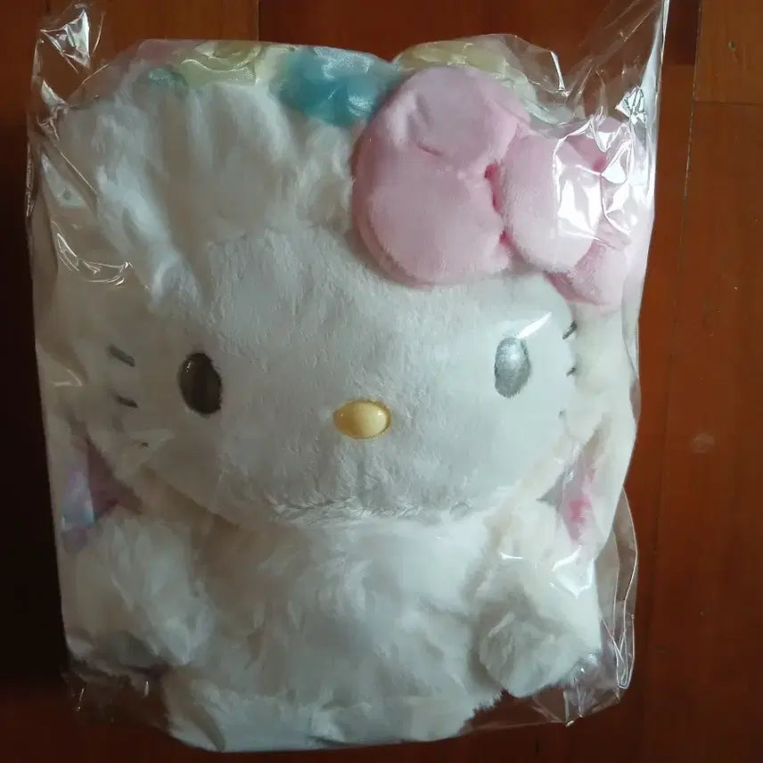 [BUNJANG] Sanrio Flower Crown Hello Kitty Doll / 정품 고전 롭이어 플라워 화관 키티 인형 새상품! 최종가격!