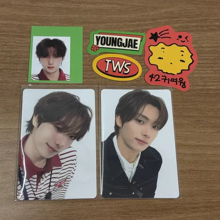 [BUNJANG] TWS Youngjae Split Set Deco Kit / 투어스 데코키트 영재 분철 양도