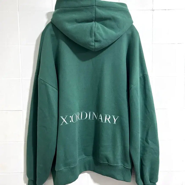 [BUNJANG] XODIAC Green Hoodie / 엑스오디너리 후드티 그린