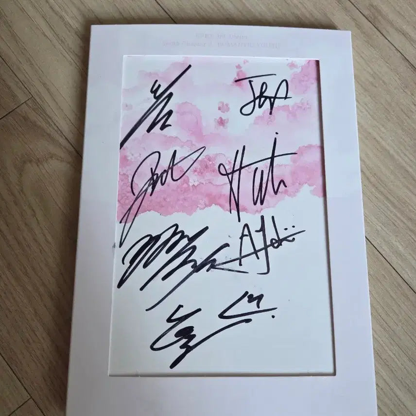 [BUNJANG] EPEX Romantic Signed Album + POB Photocard / 이펙스 EPEX 3집 Romantic 친필싸인 비매앨범 포카