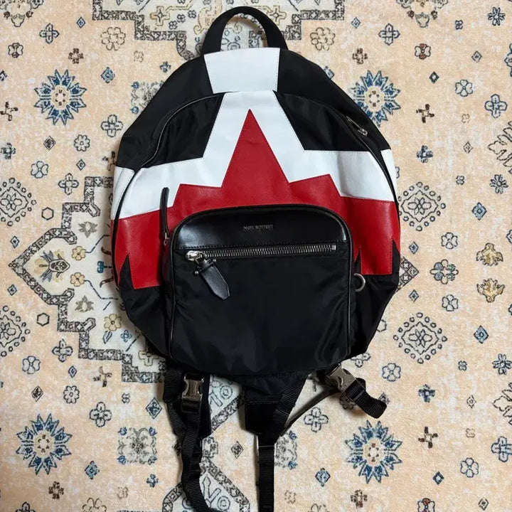 [BUNJANG] Neil Barrett Nylon/Leather Backpack / [상태A] 닐바렛 백팩 (나일론/가죽)