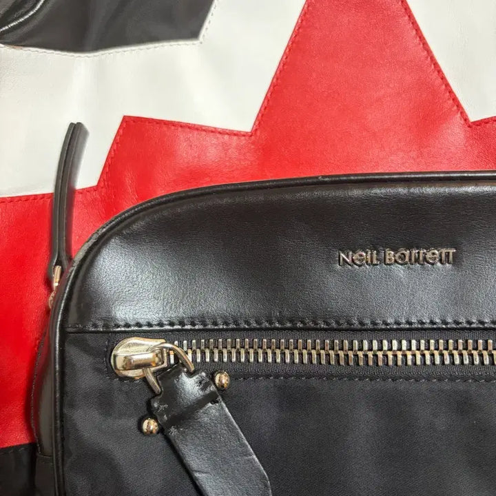 [BUNJANG] Neil Barrett Nylon/Leather Backpack / [상태A] 닐바렛 백팩 (나일론/가죽)