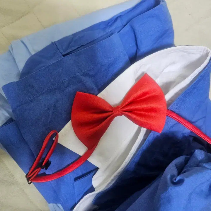 [BUNJANG] DanGGoma Detective Conan Long Sleeve Pajamas Set / 명탐정코난 코스프레 댄꼼마 내이름은코난이죠 긴팔 잠옷 s 와디즈