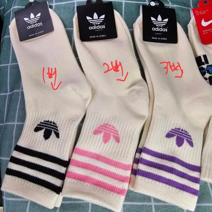 [BUNJANG] Adidas Nike Socks (10 Pairs) / 나이키,아디다스 여자양말 10켤레