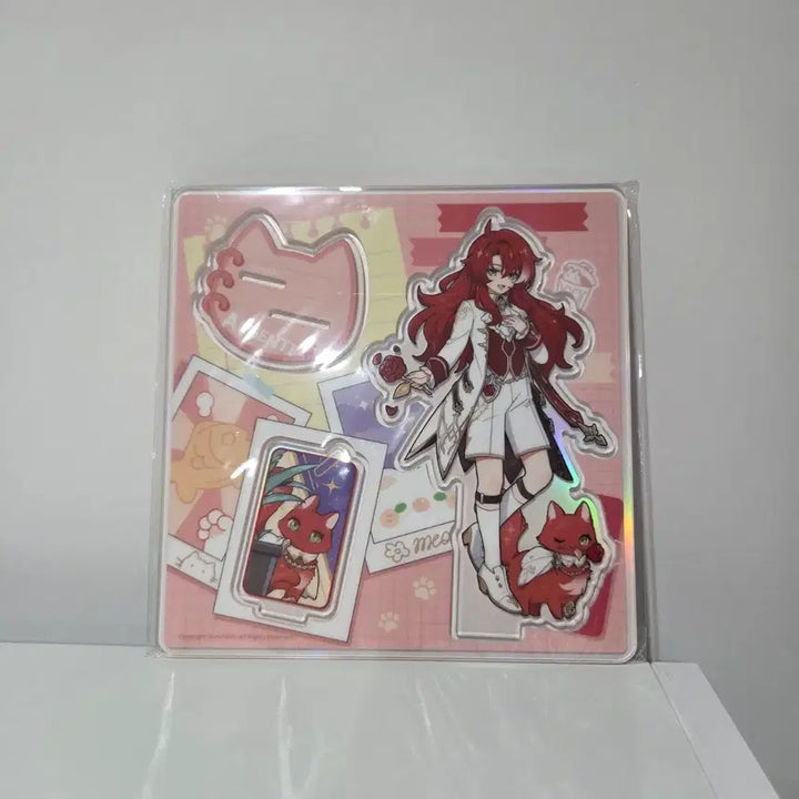 [BUNJANG] Honkai: Star Rail Argenti Tiny Cat Acrylic Stand / 붕괴 스타레일 타이니캣 고양이 아크릴 스탠드 아젠티